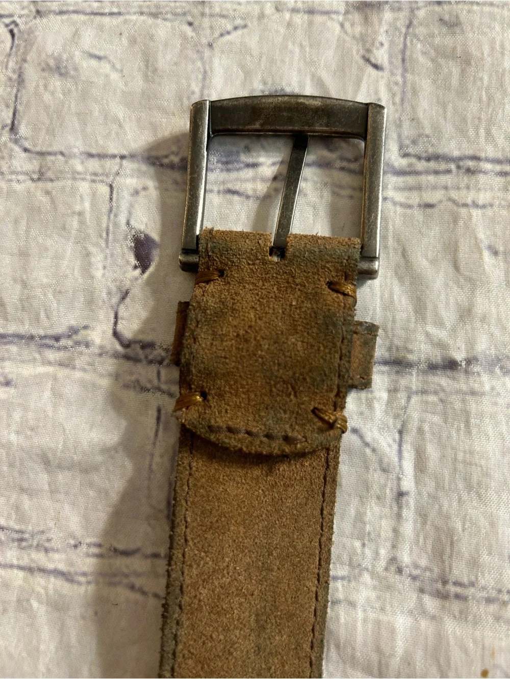 MAURICES WIDE RUST COLOR WOVEN BOHO BELT M/L & SUEDE STUDED BOHO AEO BELT